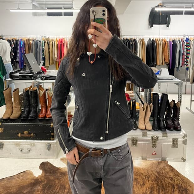  Y's yohji yamamoto python denim rider