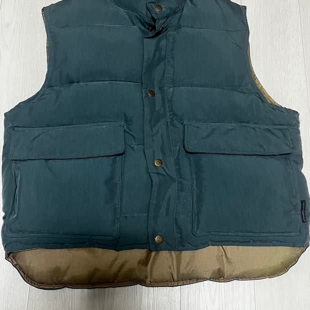 빈티지 패딩 베스트