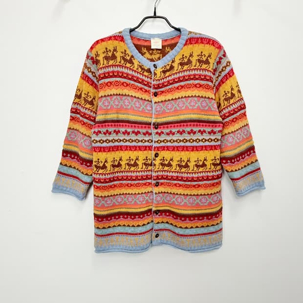 오일릴리 페어아일 가디건