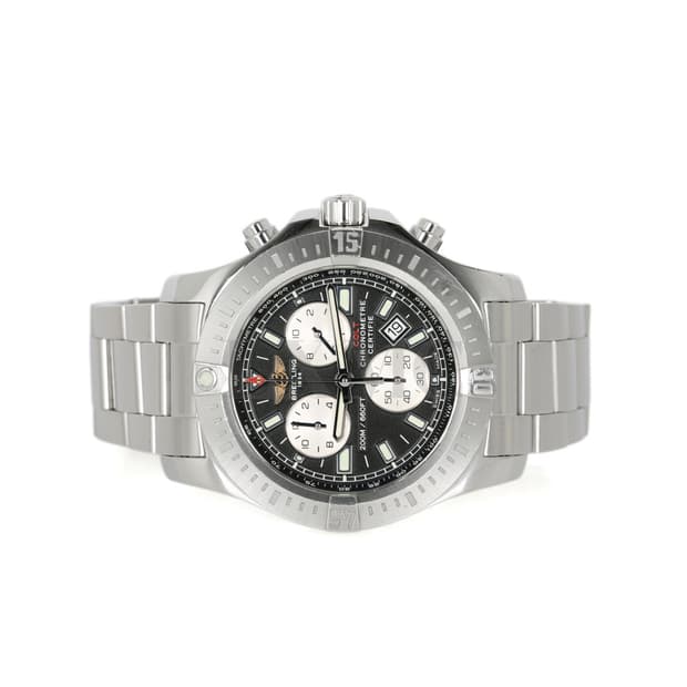 브라이틀링 콜트 크로노그래프 워치 스틸시계 44mm A73388 보증서