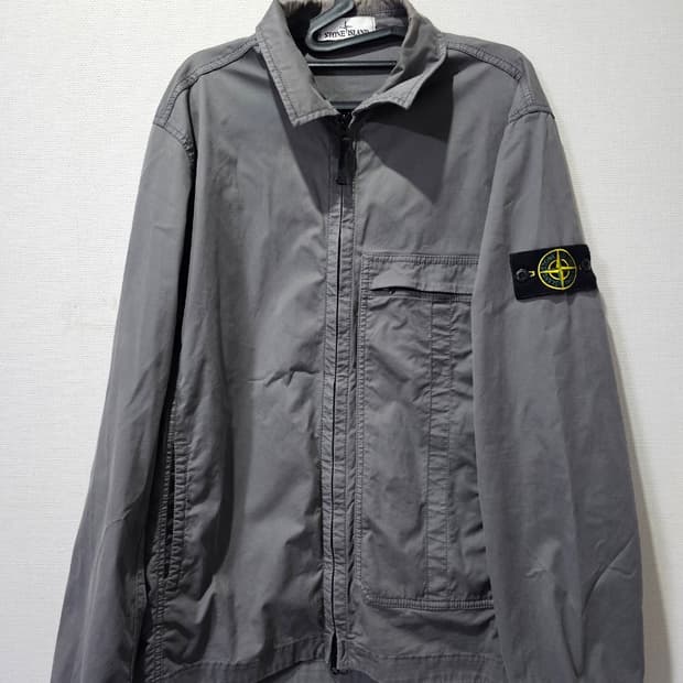 정품 스톤아일랜드 오버셔츠 자켓 100 / L