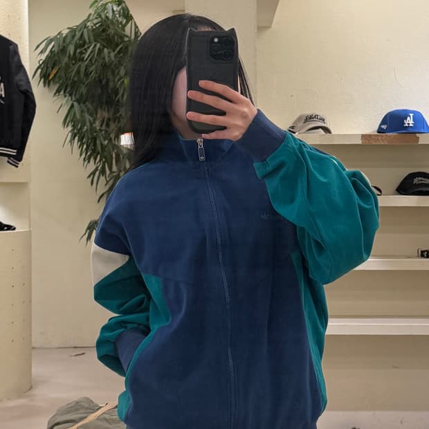 90s 아디다스 올드스쿨 배샛 박시핏 트랙 자켓 U125