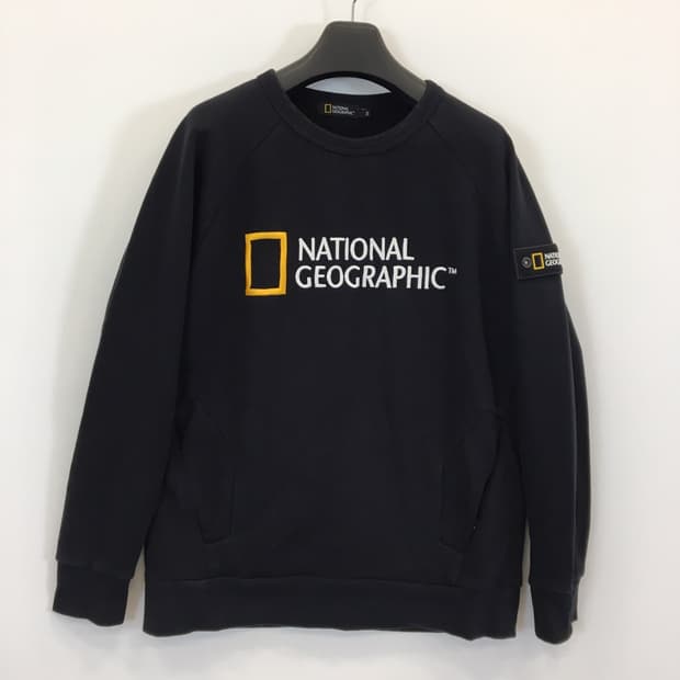 내셔널지오그래픽 해드로 와펜 풀오버 스웻 XXL 