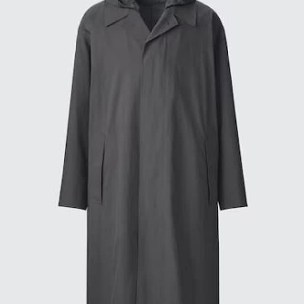 새제품 L) 유니클로U 24FW 오버사이즈 싱글브레스트 코트