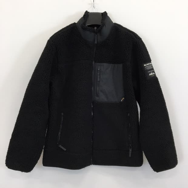 블랙야크 양털 플리스점퍼 엘보패치 105 