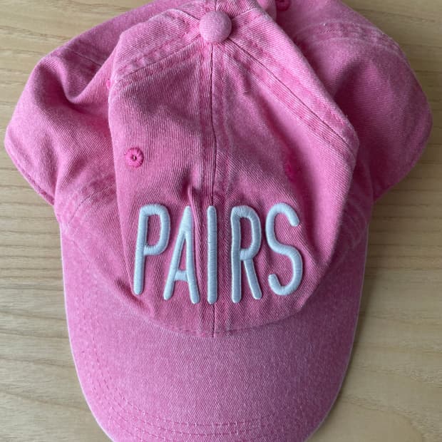 Pairs 핑크 볼캡