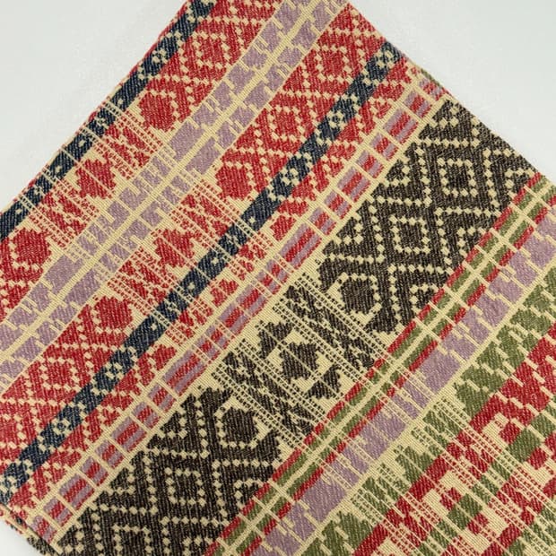 더블알엘 빈티지 사우스웨스턴 패턴 코튼 자카드 스카프