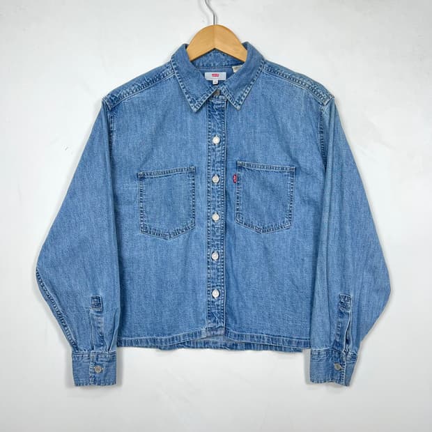 Levis 리바이스 투 포켓 데님 셔츠