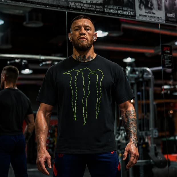 UFC 공식 스폰서 몬스터 티셔츠 XL