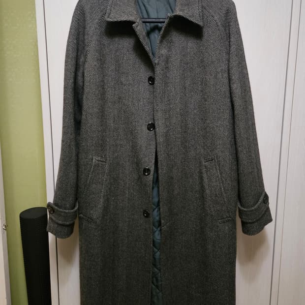 브룩스브라더스 그레이발마칸코트 100사이즈