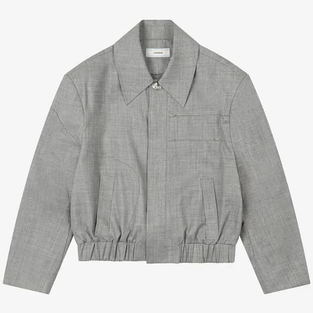 웨이비니스 터널링 울크롭자켓 1사이즈