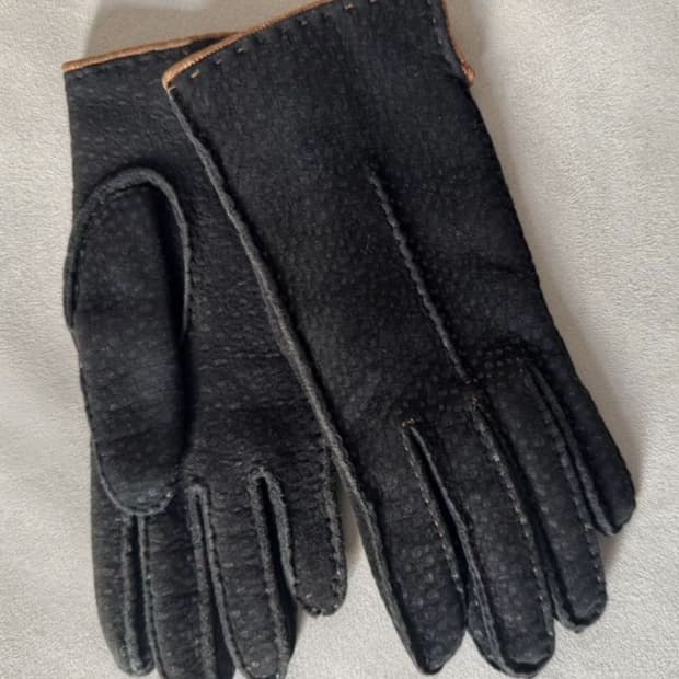 로로 피아나 글러브(카피바라 스킨/라이닝-캐시미어)S사이즈