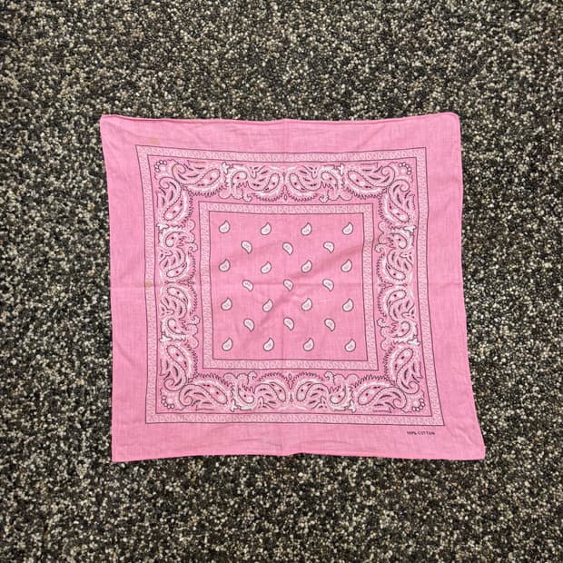 빈티지 페이즐리 반다나 (53x50cm)
