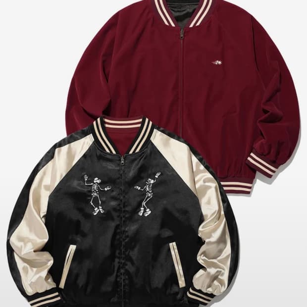 dance of niceghost souvenir jacket_black