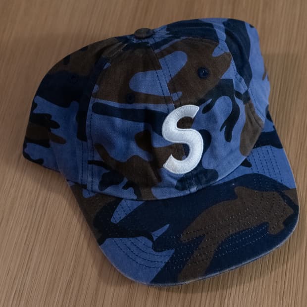 슈프림 피그먼트 코티드 S 로고 6 카모