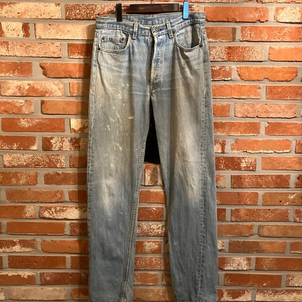 80s USA 빈티지 리바이스 501 데님 팬츠