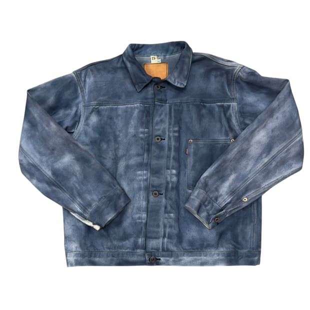 브론슨 1세대 나염 트러커 데님