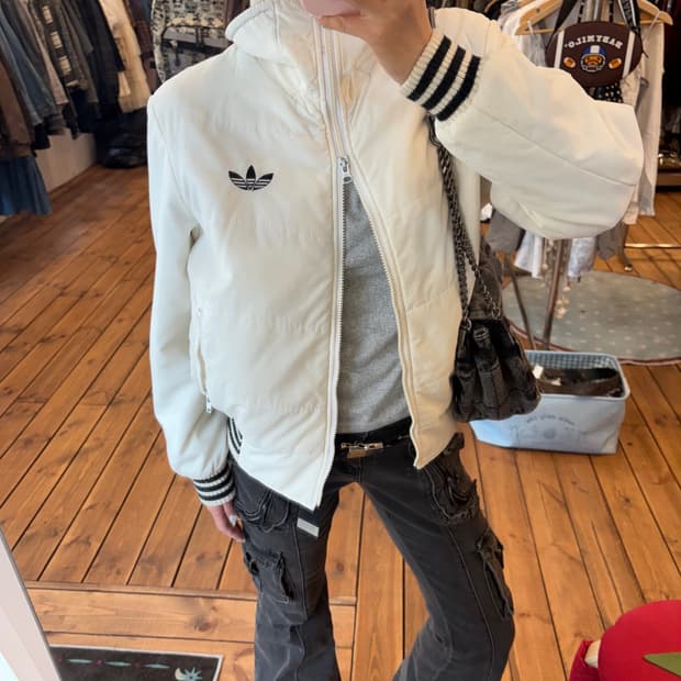 아디다스 데상트 퀄팅자켓