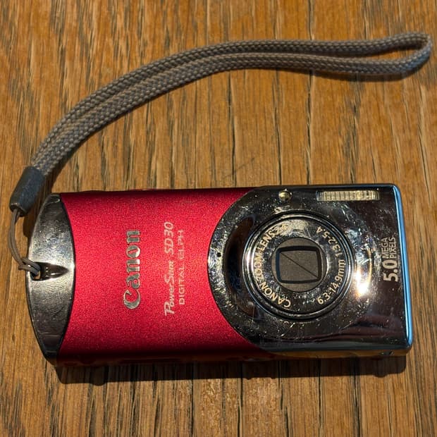 캐논 익서스 i zoom 파워샷 sd30 익시 L3 디지털 카메라