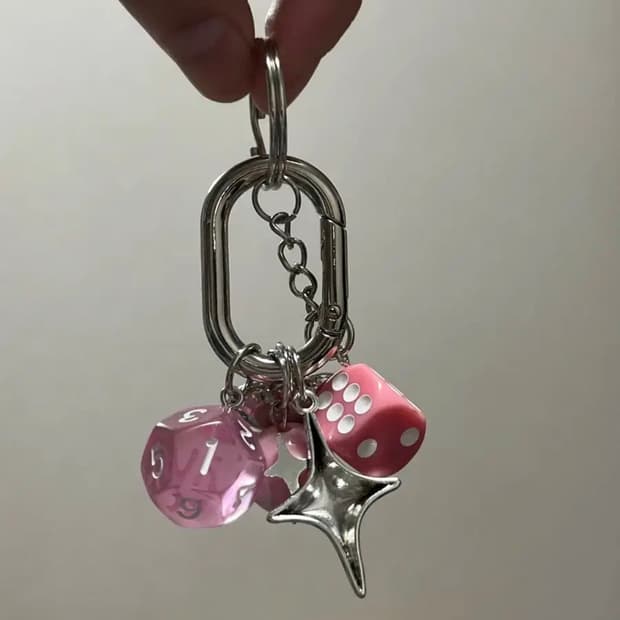 [새상품] 스투시맛 주사위 키링 열쇠고리
