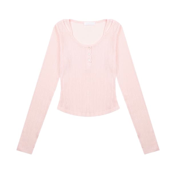 새상품) 서울리 MELROSE 3BUTTON SLIT TOP 멜로즈 탑