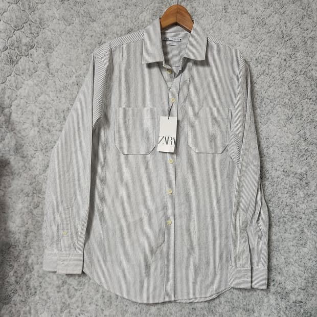  892B [XL] 새상품 자라 남성 남방 셔츠