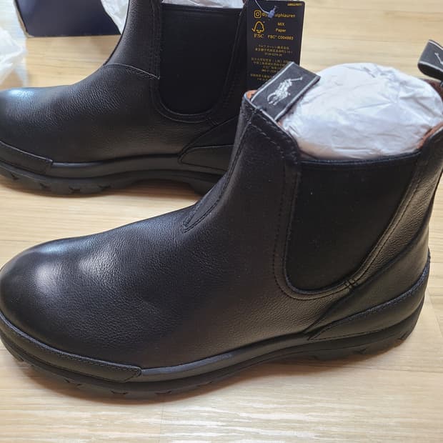 [정품/새상품] [280] 폴로 랄프로렌 블랙 첼시 부츠