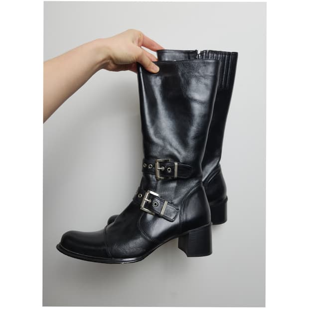 버클 미들 부츠(235~240mm)