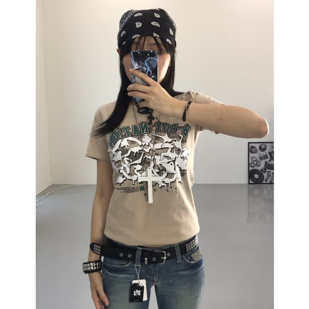 Vintage Graphic Short Sleeve T-Shirts