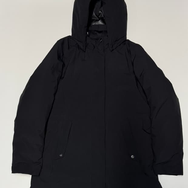 여성 22년도 밀레 골프 덕 다운 후드 패딩 점퍼 S