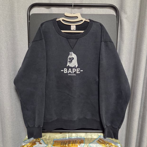 00s Bape OG 베이프 빈티지 맨투맨 XL-2XL(105-110)