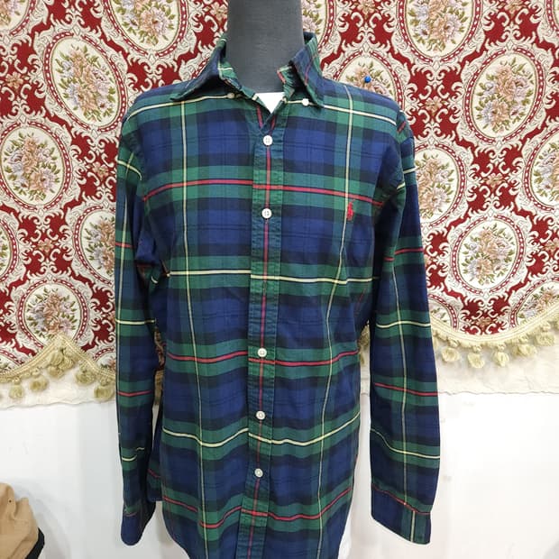 폴로 랄프로렌 클래식핏 타탄체크 셔츠
​
