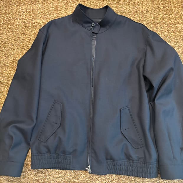 포터리 개버딘울 해링턴 자켓 3