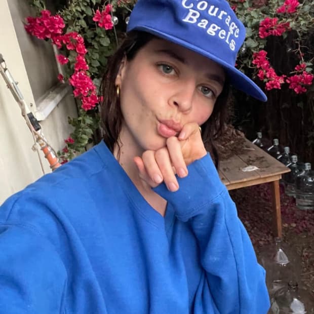 커리지베이글 모자