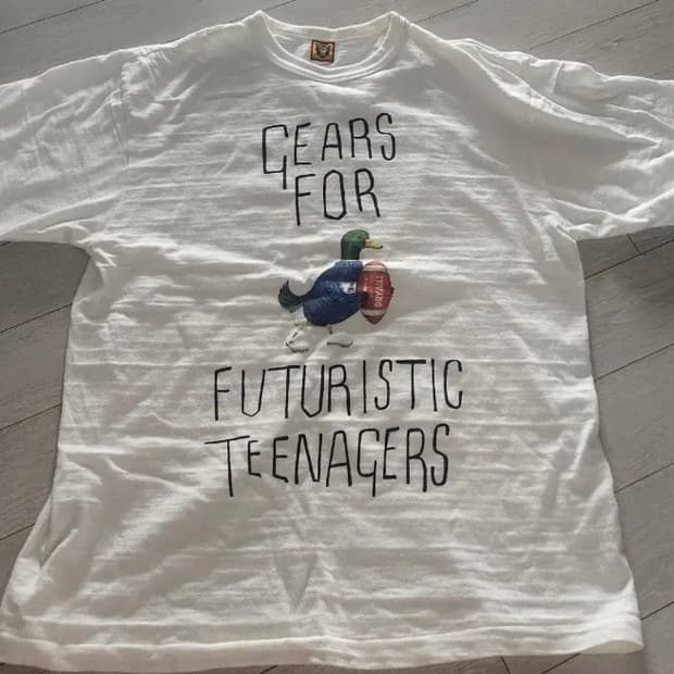 휴먼메이드 오리 티셔츠 XL