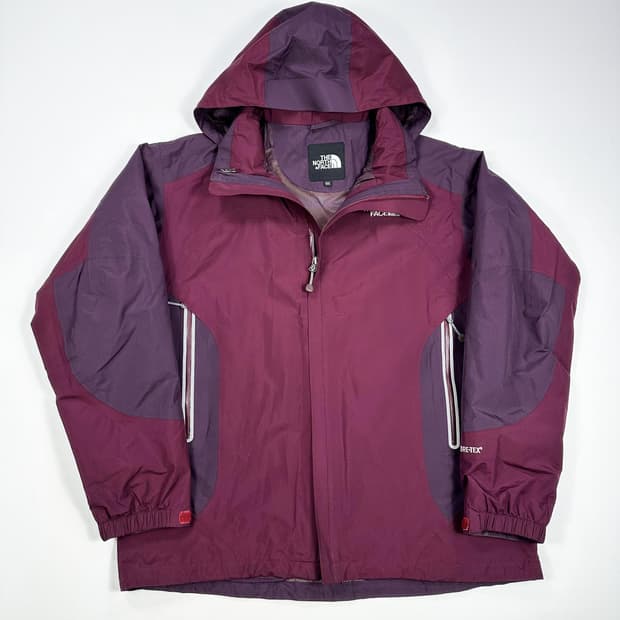 노스페이스 고어텍스 후디 바람막이 퍼플 L