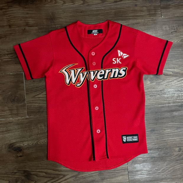 SK와이번스 최정 왕조 유니폼 레드