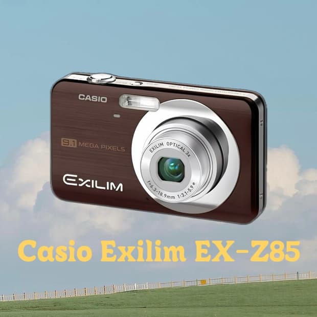 [작례O] 카시오 엑슬림 EX-Z85 빈티지 디지털 카메라 디카