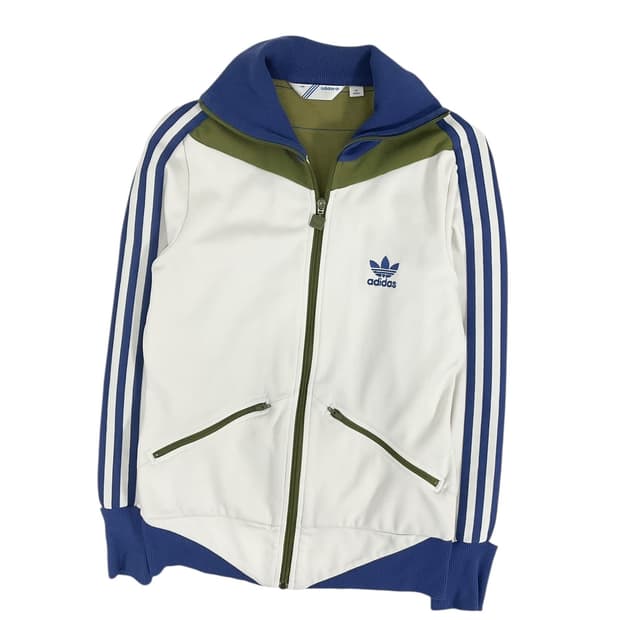 아디다스 화이트 카키 져지 (90)