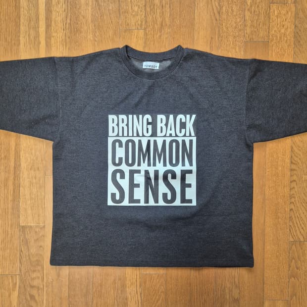 [F]톰보이 오버핏 티셔즈