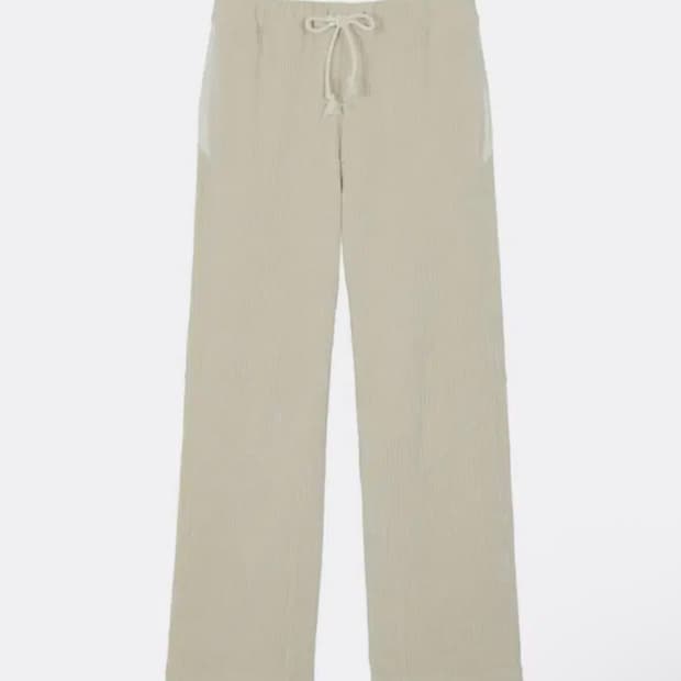 엑슬림 스웻 아이보리 팬츠 2사이즈