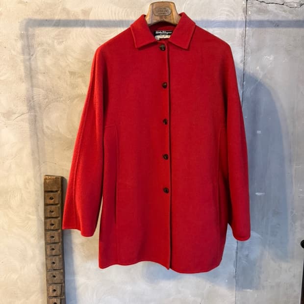 살바토레 페라가모 앙고라 코트 55~66