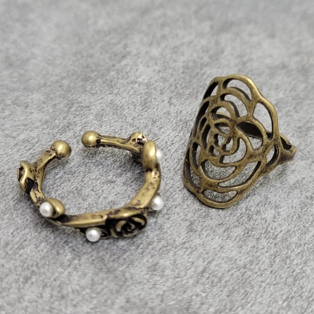vintage ring set