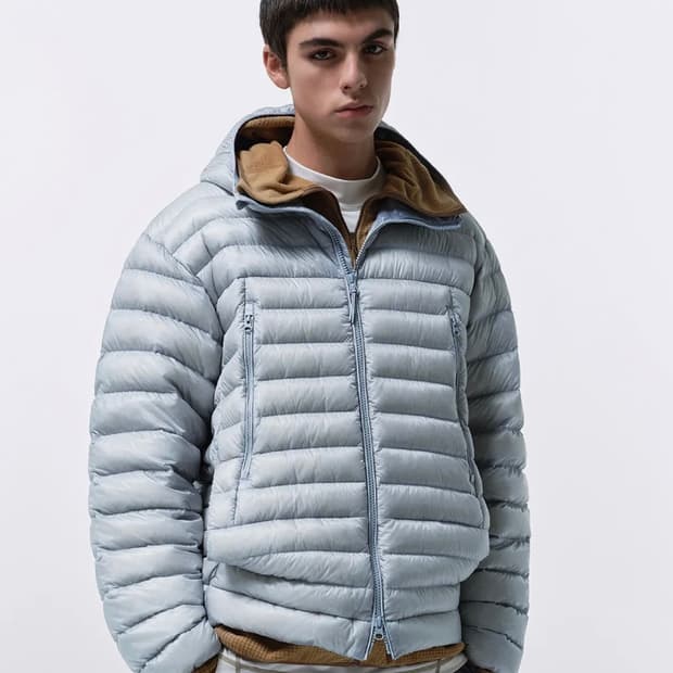 [With CTR]시티 레저 시어 립스탑 후디드 라이트 다운 재킷