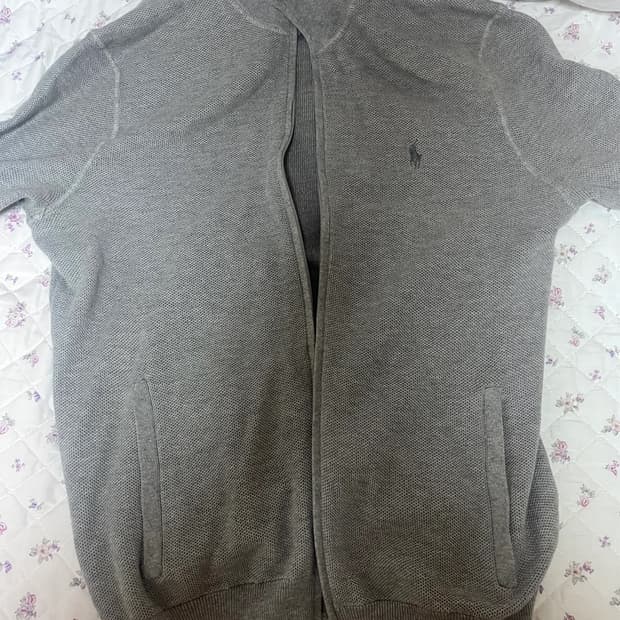 폴로 풀집업 스웨터 m사이즈