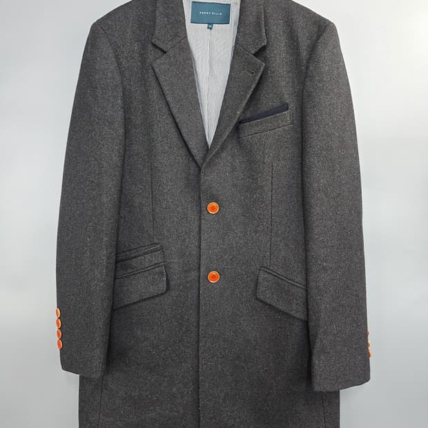 페리엘리스(perry ellis) 울 블렌드 클래식 코트 105