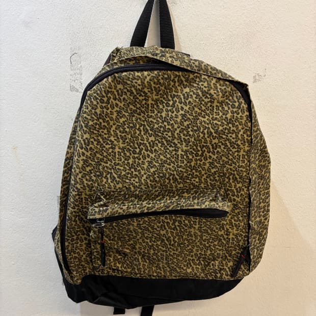 Vintage Leopard Backpack