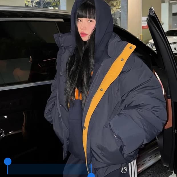 90s 인슐레이션 야트 파카 네이비