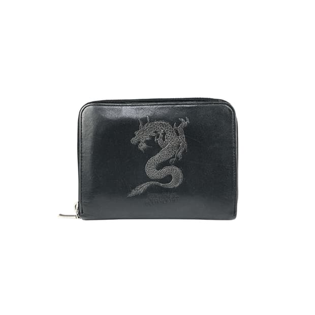 dragon zipped wallet