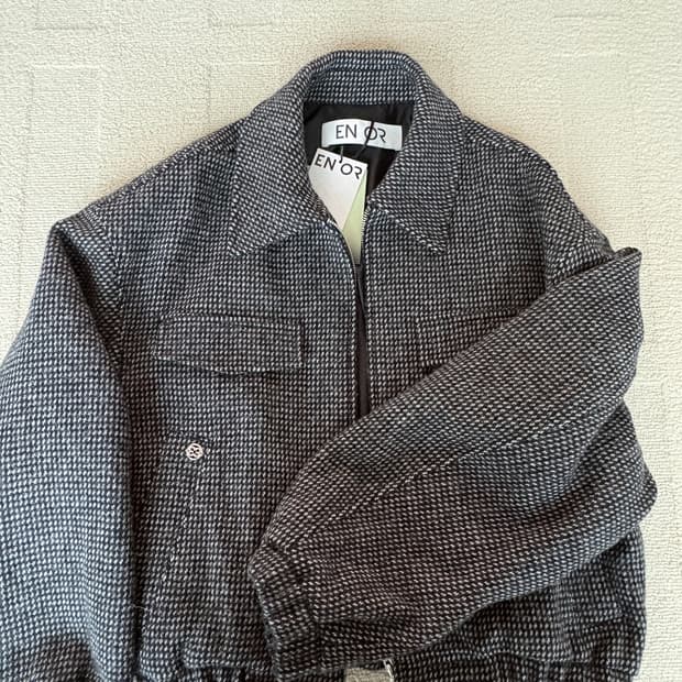 (새상품) 엔오르 울 점퍼